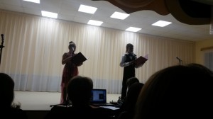 ведущие концерта: Синёва Диана и Темнов Алексей